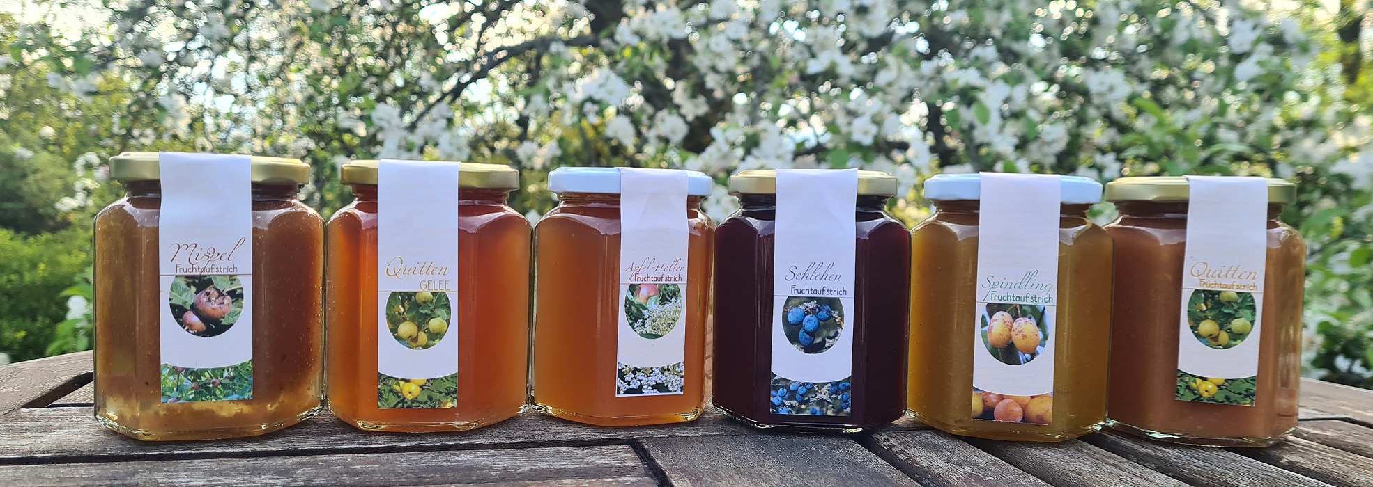 Fruchtaufstrich Sortiment